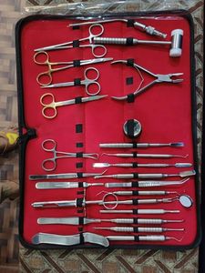 Surgical Instrument Set Stainless Steel General Surgery <b>Tools</b> Kit Custom Logo Embroidery Work <b>Shears</b> Suppliers and Manufacturer - Product Image 6