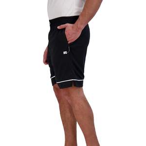 Pantalones Cortos Deportivos Personalizados para Hombre, de Malla Transpirable Dri-Power, para Baloncesto, Diseño Personalizado con Costura Interior de 8 Pulgadas, Negro, Talla XL - Product Image 1