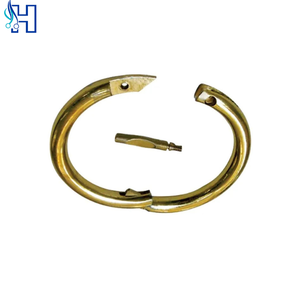 Anillo de Gancho Nasal para Destete de Toros de Acero Inoxidable Personalizable de Calidad Premium, Instrumento Veterinario para Inseminación y Obstetricia - Product Image 1