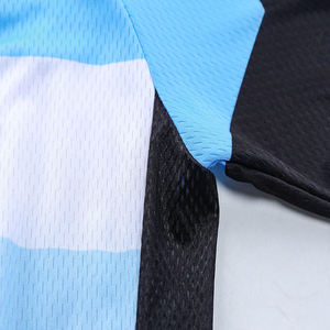 เสื้อจักรยานคุณภาพดีที่สุด เสื้อปั่นจักรยานเสือภูเขา แขนสั้น เสื้อผ้าสำหรับปั่นจักรยานแบบซิปเต็มตัว - Product Image 4