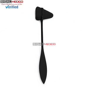 Marteau de réflexes Taylor noir de 7,5 pouces, instrument médical chirurgical en acier inoxydable de qualité allemande pour examen neurologique - Product Image 6