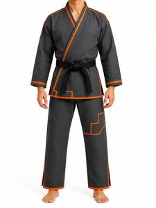 Ensemble de Karaté Gi Moderne Léger en Coton Tissé avec Ceinture Sûre 100% Coton Unisexe Adulte Design Traditionnel Épuré pour Clubs/Écoles - Product Image 1