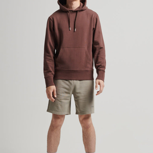 Sweat-shirt à capuche ample en molleton de coton épais et respirant avec poches pour homme – Idéal pour l'hiver - Product Image 1