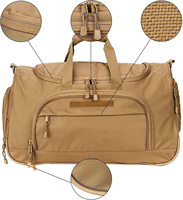 Sac à bandoulière tactique convertible imperméable et résistant à l'eau, sac de sport décontracté, sac à dos de randonnée, sacs tactiques