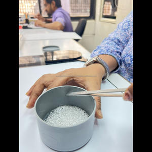 Diamant rond brillant de laboratoire CVD HPHT 2-3 mm VVS VS Couleur F Haute qualité Pierre en vrac TCW 1 pour la fabrication de bijoux - Product Image 5