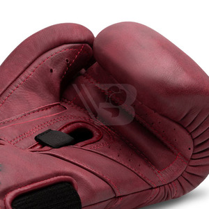 Top Grade Quality Professional Training Boxing <b>Gloves</b> Genuine Leather Lace-Up Closure Laced <b>Moisture</b> Wicking Customizable - Product Image 4