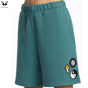 Pantalones cortos deportivos extragrandes para mujer con cintura con cordón, ropa informal de verano, producto transpirable, pantalones cortos deportivos - Product Image 2