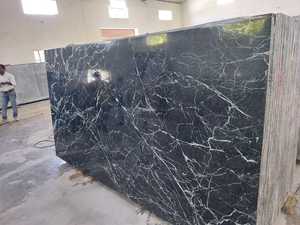 Dalles de marbre vert SILO Spider - Design moderne, surface polie pour comptoirs de cuisine, salle de bain, villa et appartement, plans de travail et dessus de meubles - Product Image 5