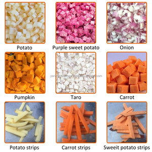 Machine de découpe de viande congelée automatique de 8MM Machine électrique industrielle de découpe de cubes de viande congelée rapide Poussin de boeuf - Product Image 6