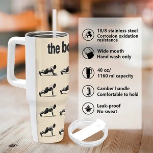 Vaso de Acero Inoxidable de 40oz con Logotipo Personalizado para Reuniones Empresariales - Product Image 5