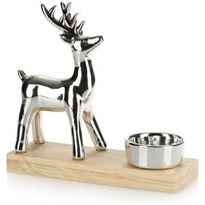 Forêt Cerf Décoratif Bougeoir Haute Qualité Étagère Décor Conception Unique Prix En Vrac Matériau Durable Polyvalent Cadeau Article - Product Image 4