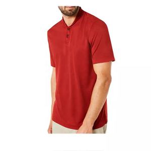 Polo de golf con logotipo bordado personalizado para hombre, uniforme de poliéster, 100% algodón, venta al por mayor - Product Image 5
