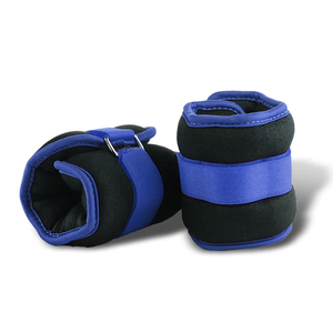 Adjustable Neoprene Unisex <b>Ankle</b> Straps Double Ring Closure Training Customized Logo Breathable Non-Slip Heavy-Duty Foldable - Product Image 1