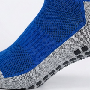 Blue <b>Crew</b> <b>Socks</b> Breathable Polyester Spandex Athletic Basketball <b>Socks</b> for Adults Summer Sport Wear - Product Image 5