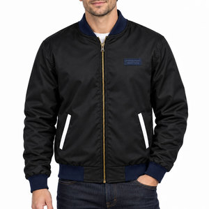 Blouson bomber élégant pour homme, taille personnalisée et impression de logo, vêtements d'extérieur pour homme - Product Image 1