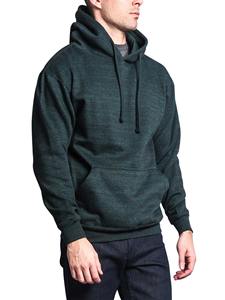 Sweat-shirts de haute qualité, nouveaux modèles, en coton épais, à capuche, unis, avec logo personnalisé, en gros, pour hommes, en polaire épaisse, à capuche. - Product Image 2