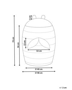 Panier de rangement artisanal en jacinthe d'eau marron clair, vente en gros, écologique, fabriqué au Vietnam - Product Image 2