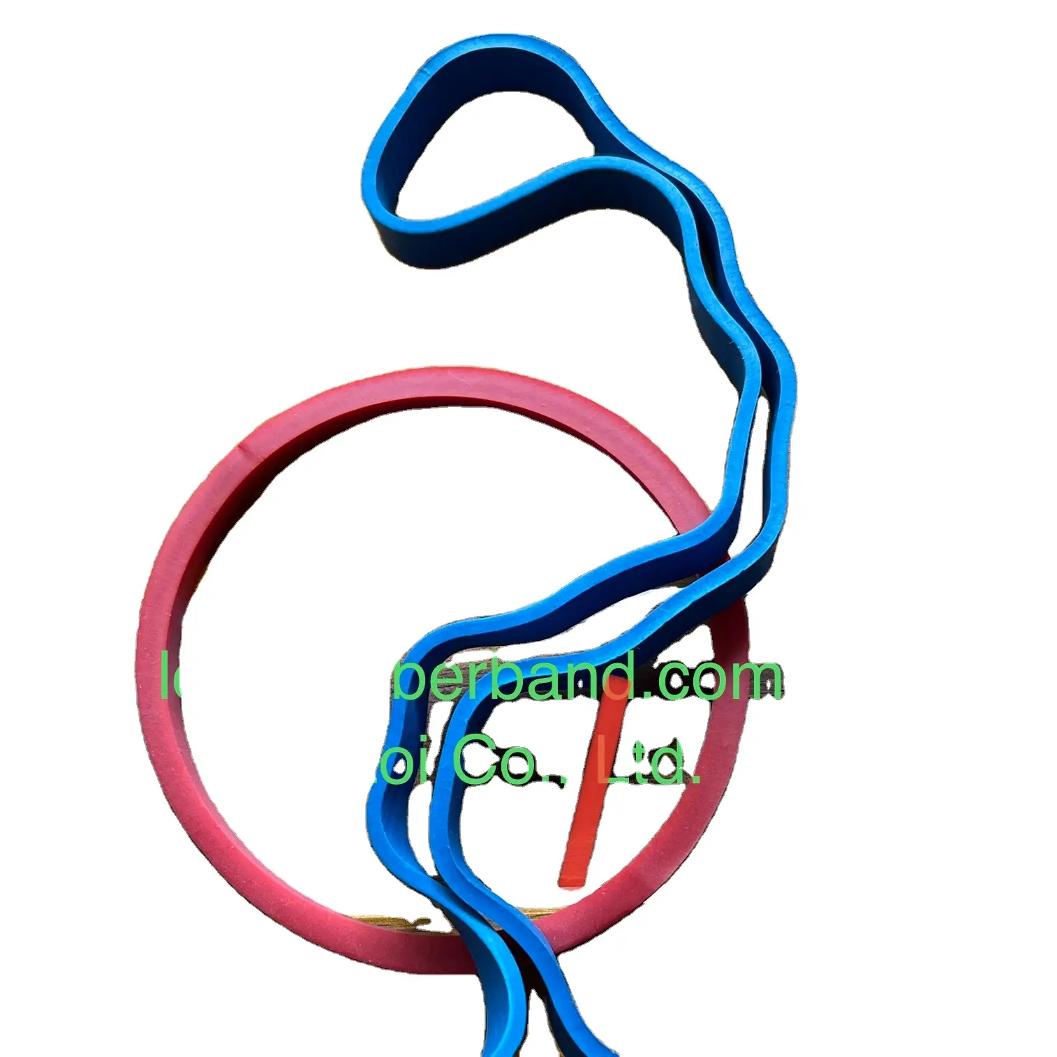 विस्तृत रबर बैंड 2022 लोकप्रिय उच्च गुणवत्ता विस्तृत नीले और लाल रंग रबर बैंड लोचदार प्राकृतिक वियतनाम में किए गए