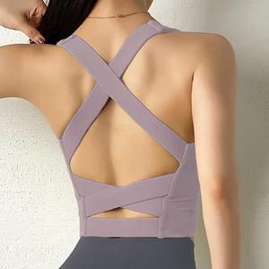 Sujetador deportivo para correr con cremallera frontal, ropa interior para mujer, a prueba de golpes, sin aros, bralette transpirable sin costuras. - Product Image 6