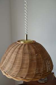 Nouveauté : Lustre en bambou et rotin, lampe suspendue vintage tressée pour la décoration intérieure d'hôtels, cafés et centres de villégiature - Product Image 4