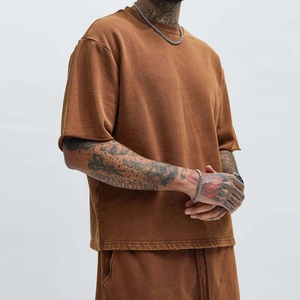 Summer New Stylish Men's 2-Piece Shorts <b>Sets</b> Plus Size Outdoor Use Short Sleeve Cotton/Polyester Oversize Casual Comfortable - Product Image 4