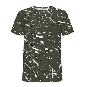 เสื้อยืดผู้ชายพิมพ์ลายสกรีนผ้าไหมเนื้อแน่น แห้งเร็ว ทรงโอเวอร์ไซส์ สปอร์ต เป็นมิตรกับสิ่งแวดล้อม ผลิตในปากีสถาน แขนสั้น-ดีไซน์ใหม่ล่าสุด - Product Image 6