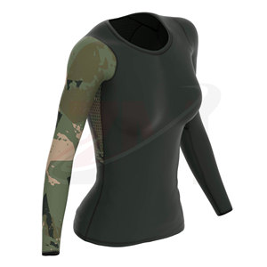 Camiseta de compresión deportiva ligera para yoga, correr y entrenamiento, top deportivo de compresión para mujer - Product Image 5