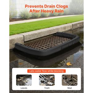 Efficiente filtro sedimento calzino 5X10 ft polipropilene riempitivo erosione controllo tempesta-gestione delle acque di drenaggio flessibile - Product Image 2