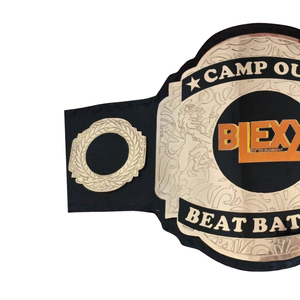 เข็มขัดแชมป์ Camp Out Beat Battle แบบปรับแต่งได้ พร้อมตราสัญลักษณ์ Blexx รางวัลคุณภาพสูงสำหรับดนตรีและการต่อสู้ - Product Image 3