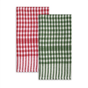 100% Cotton Quick Dry Checkered Pattern <b>Kitchen</b> <b>Towel</b> 100% OEM Red color <b>Kitchen</b> <b>Towels</b> for Christmas. - Product Image 6