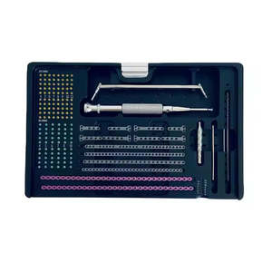 Kit de plaques de fixation en acier pour petits animaux Alps, instruments chirurgicaux vétérinaires, manuel, par SurgiRight - Product Image 2