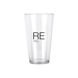 <b>Reusable</b> Clear <b>Cup</b> 19oz 560ml Ecozen Unbreakable As A Drink And Party For Cold Beverages - Product Image 4