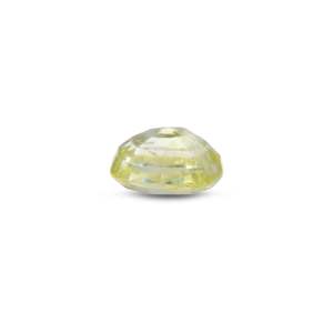 Natural Yellow Sapphire 2.85 Carat Certified Loose Gemstone 7mm Wholesale - Product Image 3