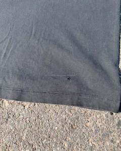 Venta al por mayor personalizable peso pesado Vintage lavado negro camiseta para hombres de gran tamaño lavado ácido gráfico impresión OEM DTG camiseta - Product Image 5