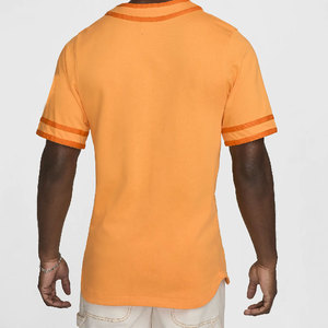 Casual Baseball Jersey For Men Mesh Breathable Fabric Loose Fit Sports <b>TShirt</b> Summer Beach Wear Soft Comfortable - Product Image 2