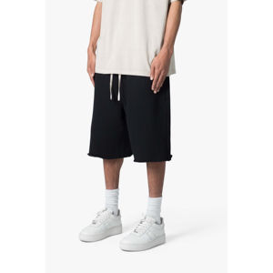 Pantalones cortos deportivos transpirables al por mayor con logo personalizado OEM, pantalones cortos holgados al por mayor - Pantalones cortos negros para hombre - Product Image 5