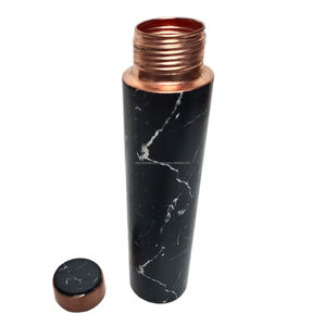 ขวดน้ำรูปทรงกรวยทำจากทองแดงบริสุทธิ์,ขวดน้ำสำหรับเล่นโยคะดีไซน์แบบโบราณกันรั่ว - Product Image 6