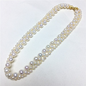 Collier de poche polyvalent en argent 925, édition petite, avec perles interchangeables, perles naturelles, perles de pull, colliers de perles DIY - Product Image 3