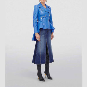 Veste d'hiver en cuir lisse pour femmes, vêtement d'extérieur élégant pour un style de vie décontracté au quotidien - Product Image 2