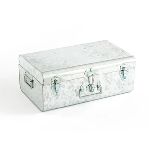 Unicorn Handicrafts European Design Iron Storage Chest <b>Trunk</b> Box Premium <b>Vintage</b> Decorative Durable Easy-Clean Organizer for - Product Image 3