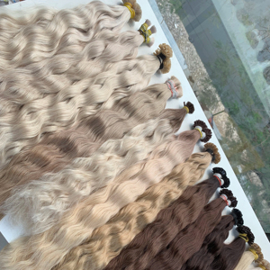 Cabello Virgen Vietnamita de Doble Trama con Punta Plana, 100% de Alta Calidad, Precio de Fábrica, Envío a Todo el Mundo para Todos los Clientes - Product Image 1