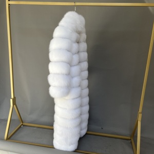 New Heavyweight <b>White</b> Fur Coat <b>Men</b> Luxury Real Fox Fur Warm Thickness Winter <b>Men's</b> Outdoor - Product Image 3