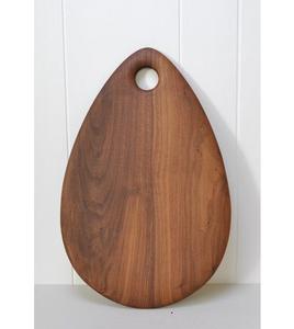 Planche à découper en bois (bambou, acacia, hêtre, noyer, olive, chêne, teck) avec poignée, personnalisable au laser, pour cuisine, vente en gros - Product Image 1