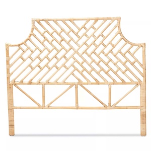 Têtes de lit en rotin, style bohème, naturelles, excellente qualité, pour lits. - Product Image 5