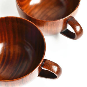 แก้วน้ำชาไม้ทำมือคุณภาพสูง ทนทาน เป็นมิตรกับสิ่งแวดล้อม สำหรับการเดินทางยุคใหม่  ส่งออกจากร้านค้าสินค้าหัตถกรรม - Product Image 4