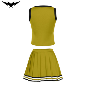 Uniforme de Animadora Personalizado para Niña/Disfraz de Baile con Pedrería Brillante AB para Unisex, Diseño Hermoso y Hecho a Medida - Product Image 6