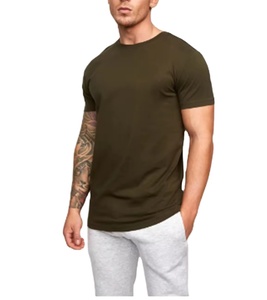 T-shirt de coupe régulière uni de haute qualité 100% coton T-shirts pour hommes à impression bouffante personnalisés pour hommes. - Product Image 1