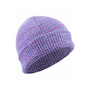 Vibrant Space Dye Multicolor Knit <b>Beanie</b> Warm Cozy Winter <b>Skull</b> Cap with Folded Ribbed Cuff for Men and Women Outdoor Wear - Product Image 1