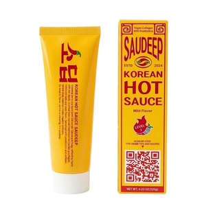 [ShinSung Biopharm] Sauce coréenne légèrement épicée certifiée Halal avec collagène végétalien SAUDEEP Sauce coréenne traditionnelle piquante - Product Image 3