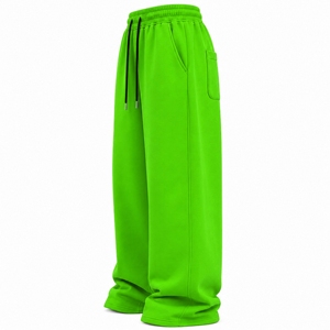 Trending Loose Fit <b>Women</b> Streetwear Winter <b>Jogger</b> Pants Soft <b>Fleece</b> Wide Leg Sweatpants Elastic Waist Drawstring Casual Trousers - Product Image 3